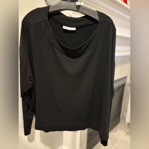 Byrn Walker Black Long Sleeve Top